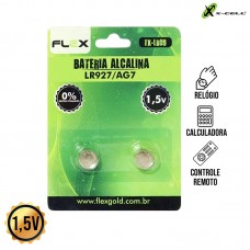 Cartela 2un Bateria Alcalina LR927/AG7 FX-LR09 X-Cell